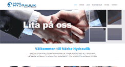 Desktop Screenshot of narkehydraulik.se